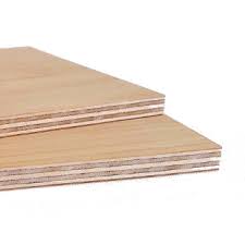 Veneer faced plywood